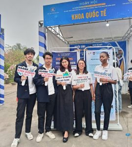 Khoa Quốc tế – nổi bật tại ngày hội Tư vấn tuyển sinh tỉnh Thái Nguyên năm 2025