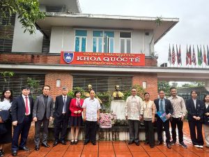 KHOA QUỐC TẾ – ĐH THÁI NGUYÊN ĐÓN TIẾP HỘI HỮU NGHỊ PHILIPPINES – VIỆT NAM