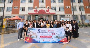 HÀNH TRÌNH VƯƠN RA THẾ GIỚI: SINH VIÊN 2+2 KHOA QUỐC TẾ CHÍNH THỨC CẬP BẾN HỌC VIỆN HỒNG HÀ!